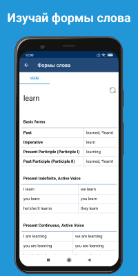 Capture d'écran de l'application ABBYY Lingvo Dictionnaire Traducteur sans Internet - #3