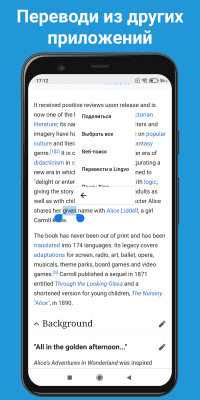 Capture d'écran de l'application ABBYY Lingvo Dictionnaire Traducteur sans Internet - #6