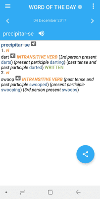 Capture d'écran de l'application EnglishPortuguese Mini Dictionary - #4