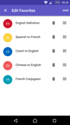 Capture d'écran de l'application Dictionnaire anglais-russe à WordReference - #6
