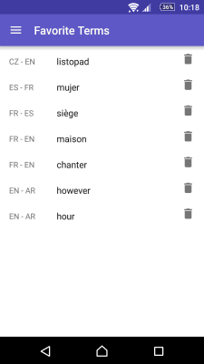 Capture d'écran de l'application Dictionnaire anglais-russe à WordReference - #7
