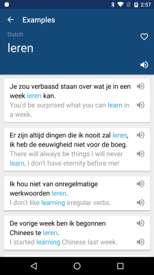 Capture d'écran de l'application Dutch English Dictionary - #3