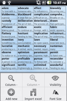 Capture d'écran de l'application UWord - Dictionnaire - #4