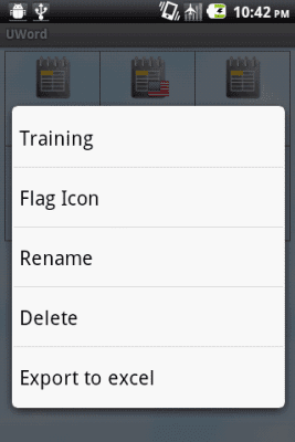 Capture d'écran de l'application UWord - Dictionnaire - #5