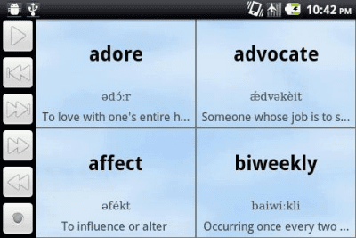 Capture d'écran de l'application UWord - Dictionnaire - #6