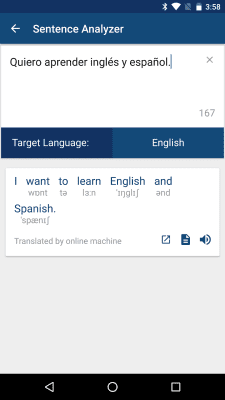 Capture d'écran de l'application Bravolol Spanish English Dictionary - #3