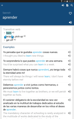 Capture d'écran de l'application Bravolol Spanish English Dictionary - #6