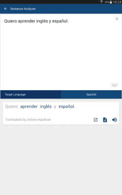 Capture d'écran de l'application Bravolol Spanish English Dictionary - #7
