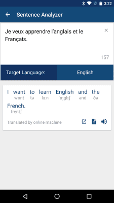 Capture d'écran de l'application French English Dictionary - #4