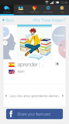 Capture d'écran de l'application Lingua.ly - Apprenez l'anglais ! - #2