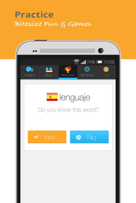 Capture d'écran de l'application Lingua.ly - Apprenez l'anglais ! - #3