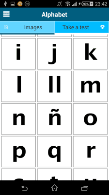 Capture d'écran de l'application Espagnol 50 langues - #5