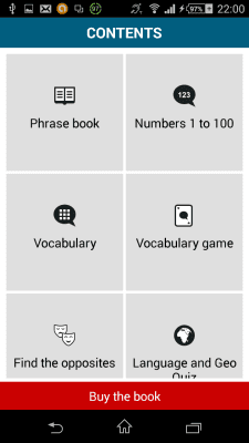 Capture d'écran de l'application Hongrois 50 langues - #3