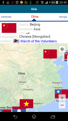 Capture d'écran de l'application Chinois 50 langues - #8