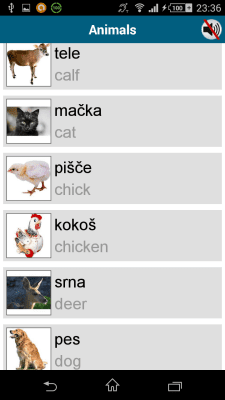 Capture d'écran de l'application Slovène 50 langues - #6