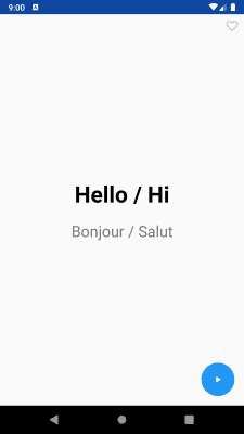 Capture d'écran de l'application Learn French Phrasebook - #3