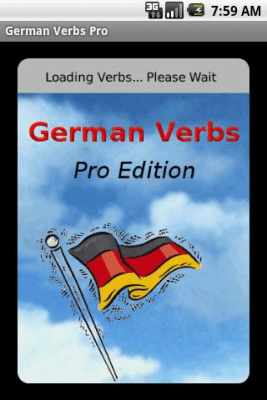 Capture d'écran de l'application German Verbs Pro - #1