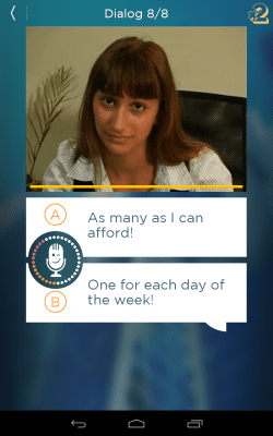 Capture d'écran de l'application SpeakingBiz - Business English - #4