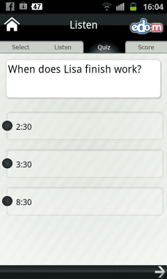 Capture d'écran de l'application EDO Mobile (EDO-M) - #4