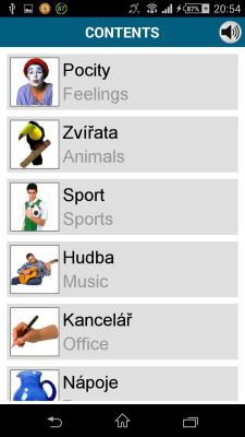 Capture d'écran de l'application Tchèque 50 langues - #7