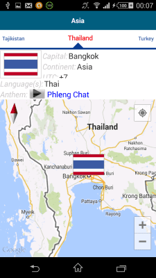 Capture d'écran de l'application Thai 50 langues - #8