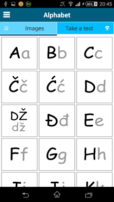 Capture d'écran de l'application Croate 50 langues - #5