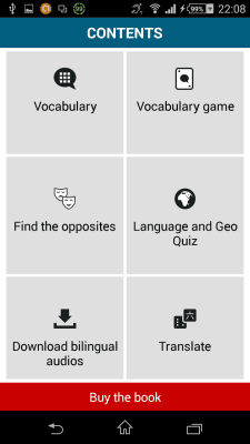 Capture d'écran de l'application Indonésien 50 langues - #3