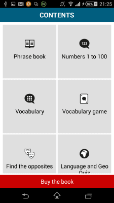 Capture d'écran de l'application Estonien 50 langues - #3