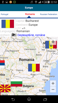 Capture d'écran de l'application Romanian 50 languages - #8