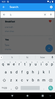 Capture d'écran de l'application Learn Thai - Phrasebook - #8