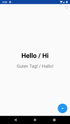 Capture d'écran de l'application Learn German Phrasebook - #3