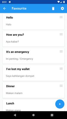 Capture d'écran de l'application Learn Bahasa Indonesian - #4