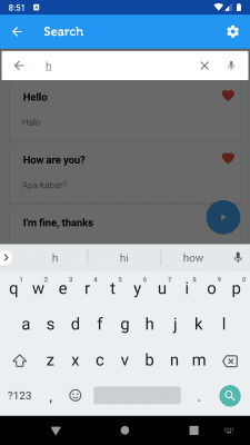 Capture d'écran de l'application Learn Bahasa Indonesian - #6