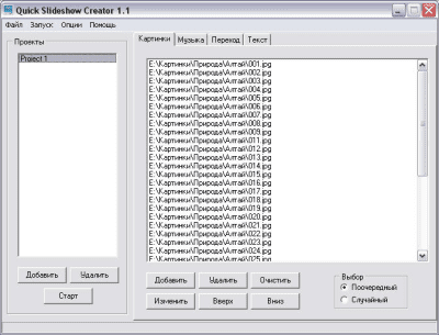 Capture d'écran de l'application Quick Slideshow Creator - #3