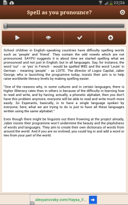 Capture d'écran de l'application Anglais de poche : écoute - #8