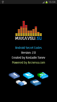 Capture d'écran de l'application Secret Codes for Android - #5