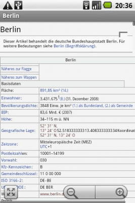 Capture d'écran de l'application Wiki Droyd - #2