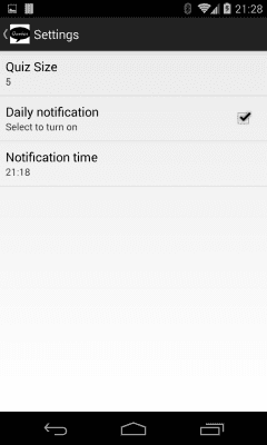 Capture d'écran de l'application Quotes - #6