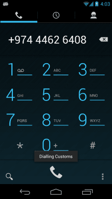 Capture d'écran de l'application Qatar Phone Directory - #3