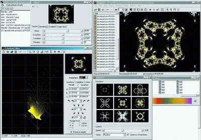 Capture d'écran de l'application Apophysis - #1