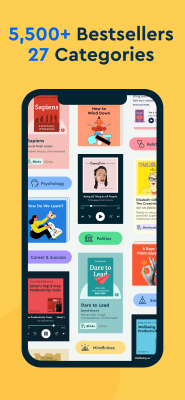 Capture d'écran de l'application Blinkist - #3