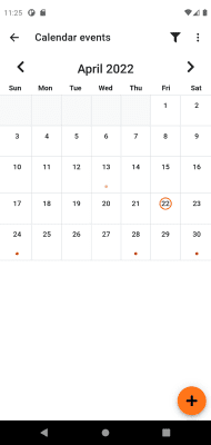 Capture d'écran de l'application Moodle - #5