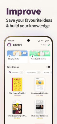 Capture d'écran de l'application Deepstash - #4