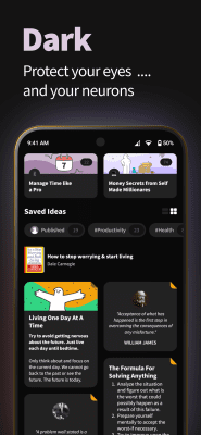 Capture d'écran de l'application Deepstash - #6