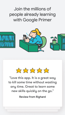 Capture d'écran de l'application Google Primer - #5