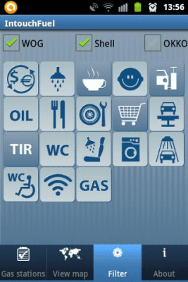Capture d'écran de l'application Intouch Fuel - #2