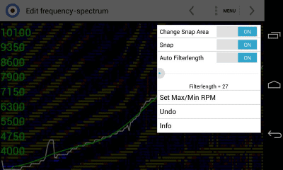 Capture d'écran de l'application MicroDyno -SIP HorsePower Dyno - #2