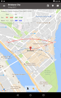 Capture d'écran de l'application Sun Position and Sunrise Demo - #8
