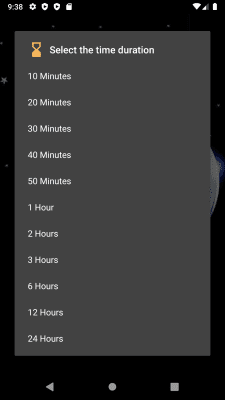 Capture d'écran de l'application Sons pour dormir - #5