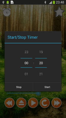 Capture d'écran de l'application Sons de la nature : relaxation - #3